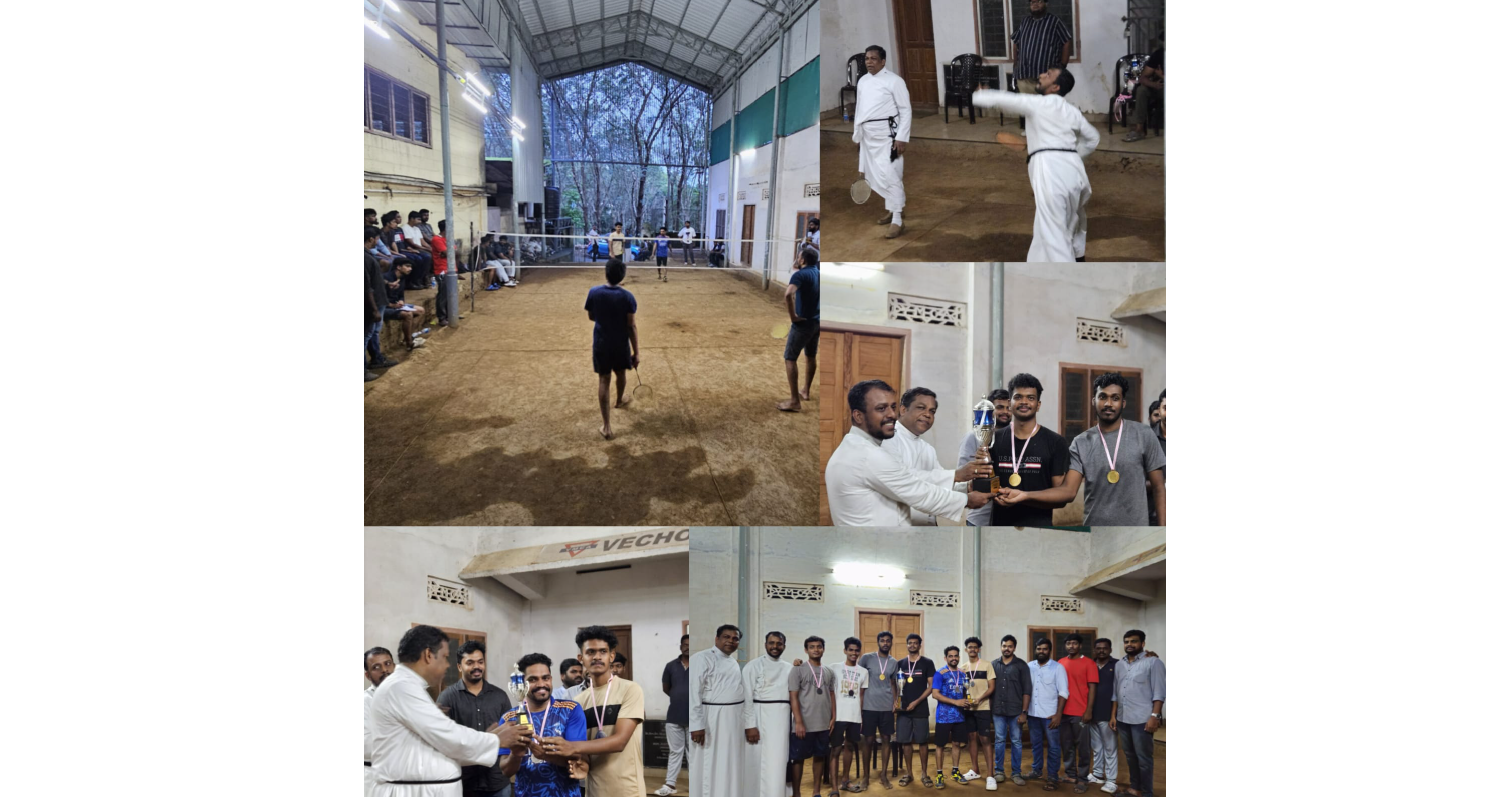 Kumplampoika Clergy District Youth Doubles Badminton Tournament 2024 Held Successfully