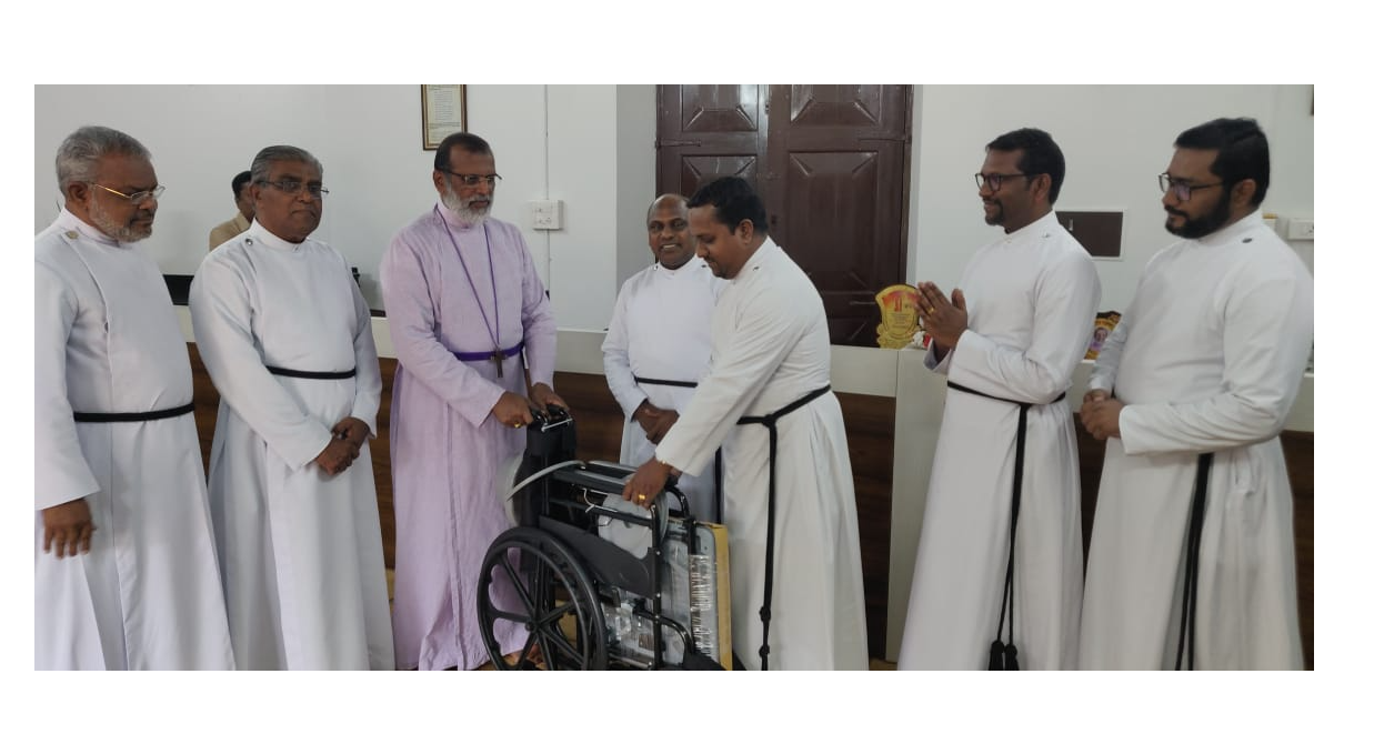 Inauguration of the Project to Provide Wheelchairs to Diocesan Members