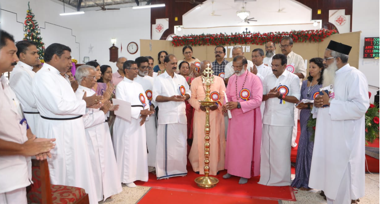 175th Anniversary Celebrations of Mundakayam  Holy Trinity CSI Church were Inaugurated by  Bishop  Rt. Rev. Dr. Malayil Sabu Koshy Cherian